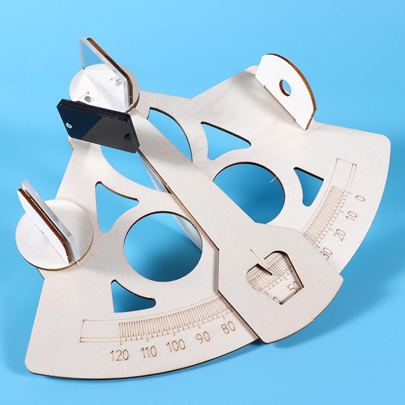 Science Project Kit - Modèle de sextant marin en bois