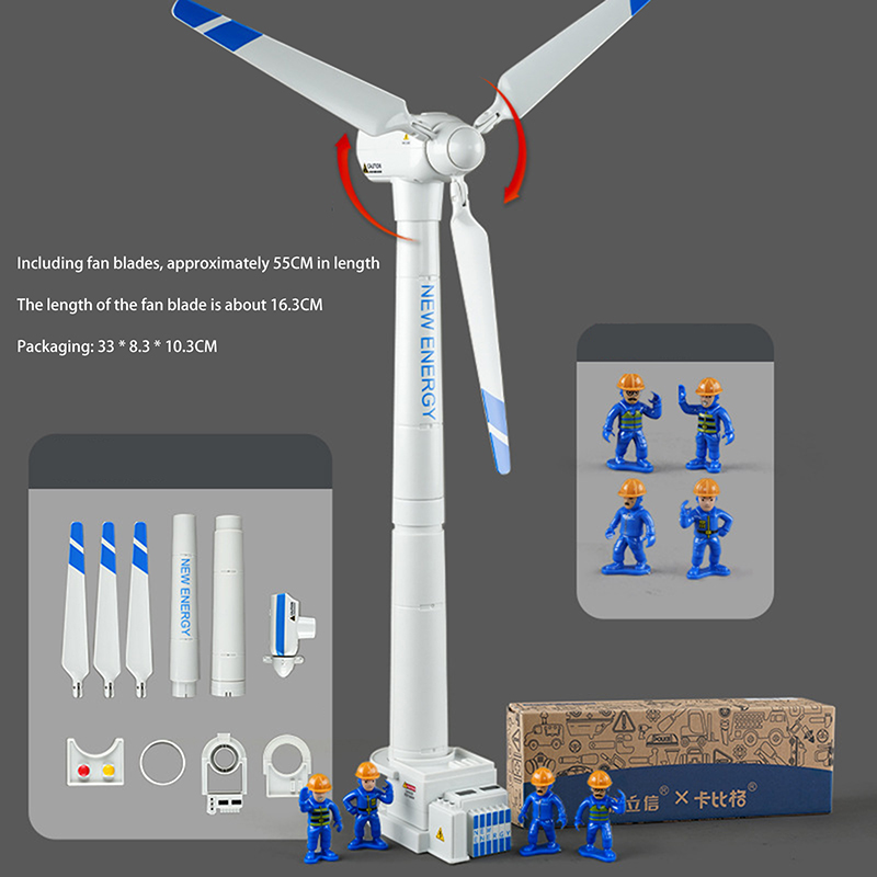 Science Kit - Jouet de simulation de modèle d'éolienne