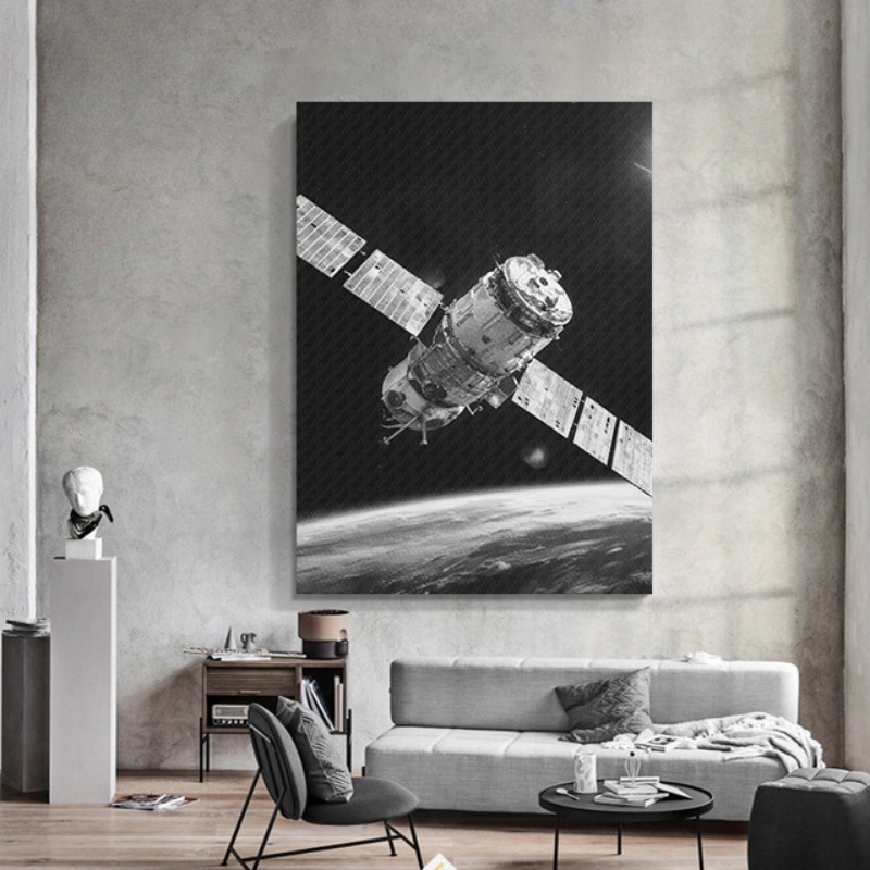Toile imprimée de l'espace rét - Star Map Poster avis et prix