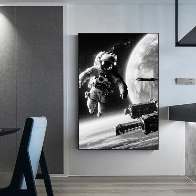 Toile imprimée de l'espace rét - Star Map Poster avis et prix