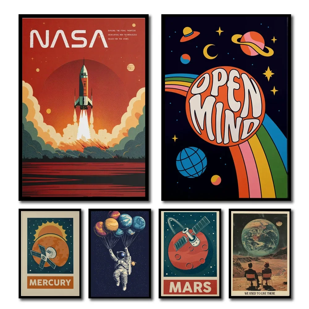 Toile murale rétro avec systèm - Star Map Poster avis et prix