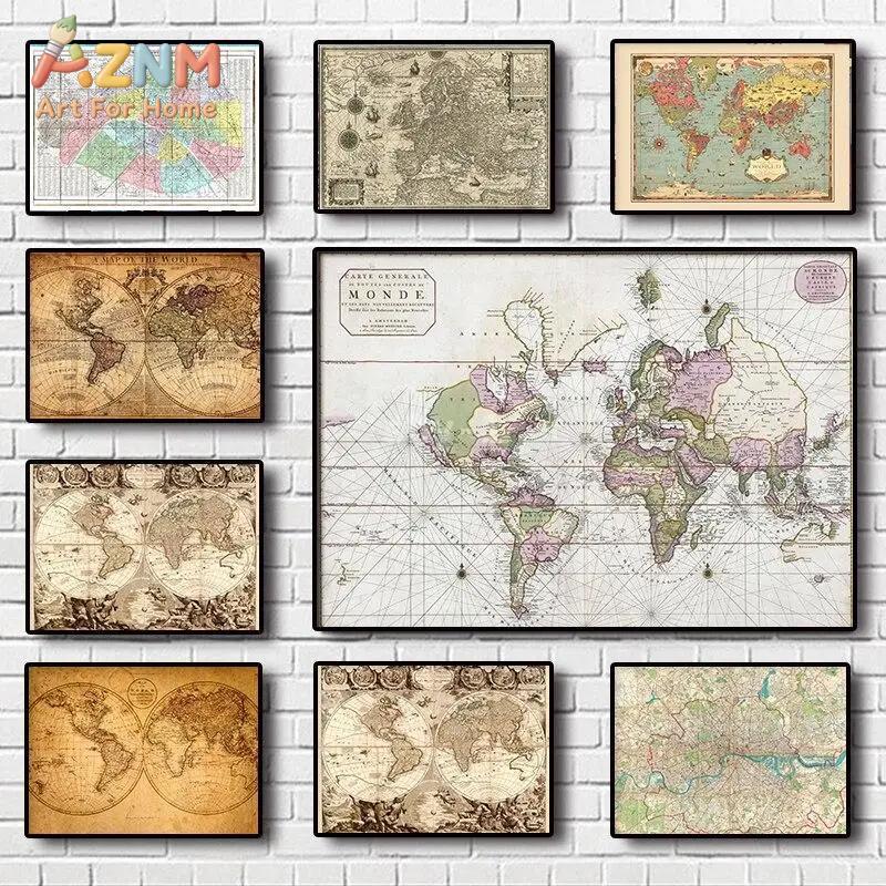 Impression sur toile de carte  - Star Map Poster avis et prix